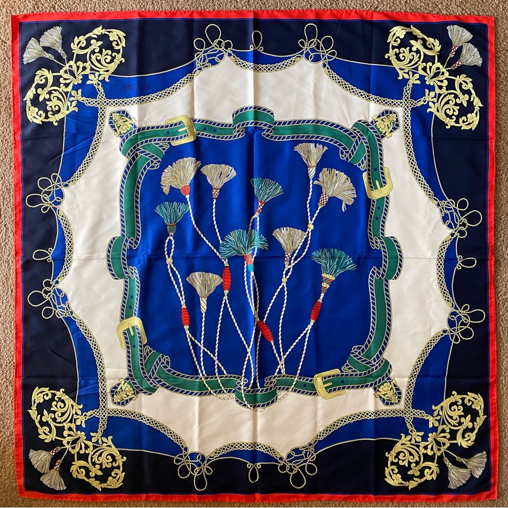 New Italian silk scarf